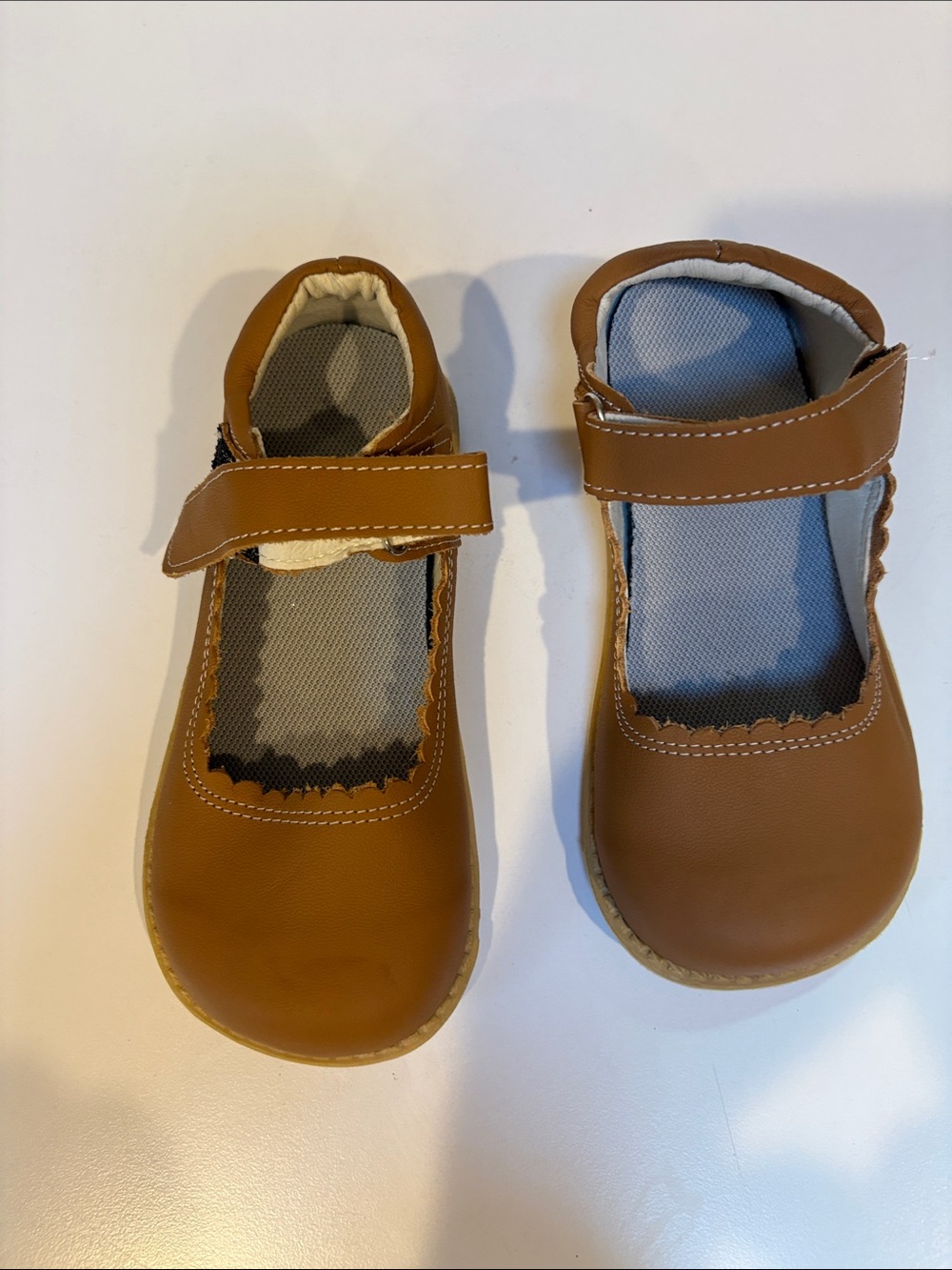 Toddler Mary Jane Shoes in Brown - Classic Strap Style